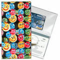 3D Lenticular Checkbook Cover (Sunglass Smiley Faces)